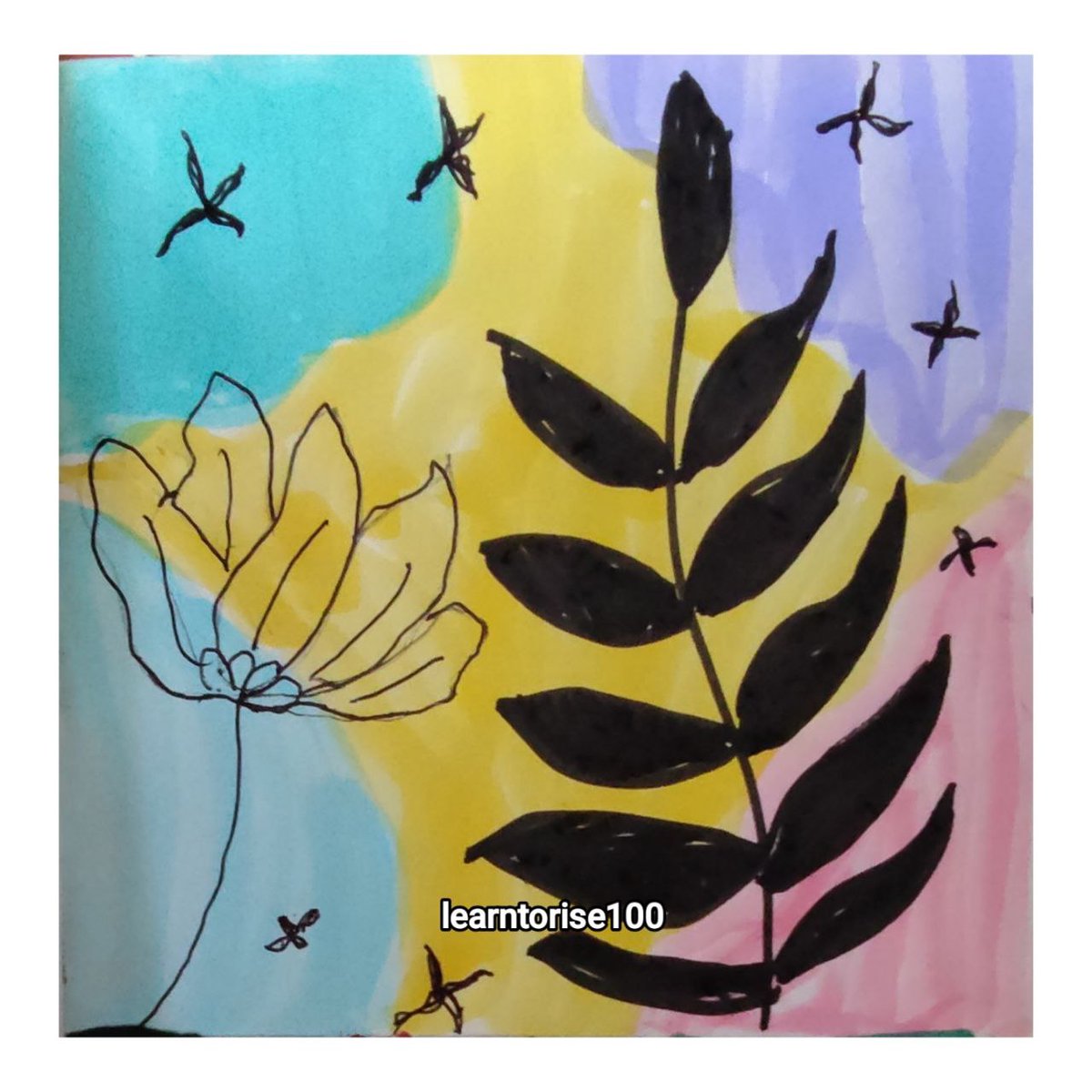 learntorise1000's tweet image. Easy Painting #learntorise100