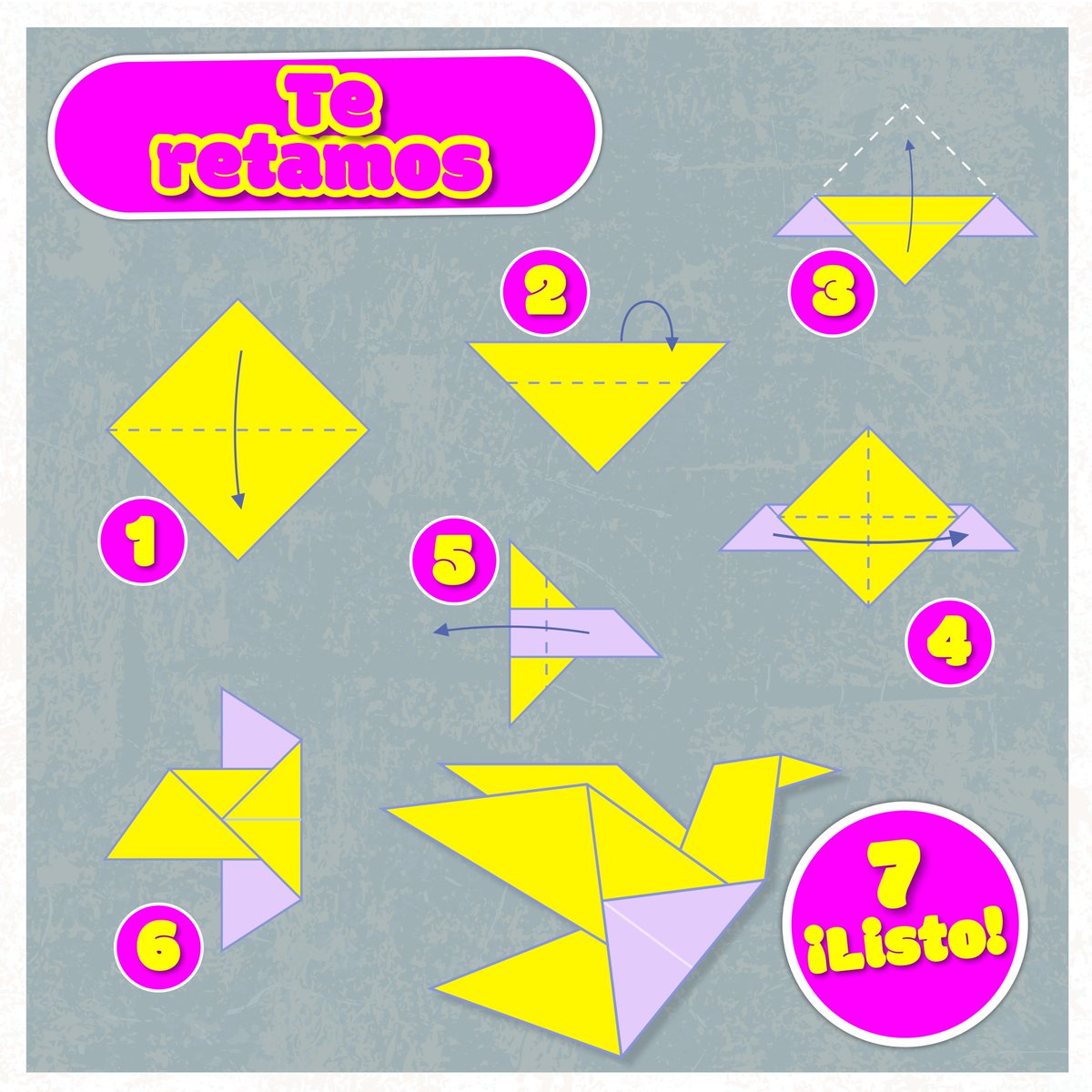 ConecteUAEMex's tweet image. El arte del origami, se originó en China poco después de la invención del papel.

Se popularizó en el mundo gracias a su incorporación en la educación en Europa y el desarrollo de técnicas modernas en Japón a partir del siglo XX.

#Origami #ArteconPapel
#Teretamos