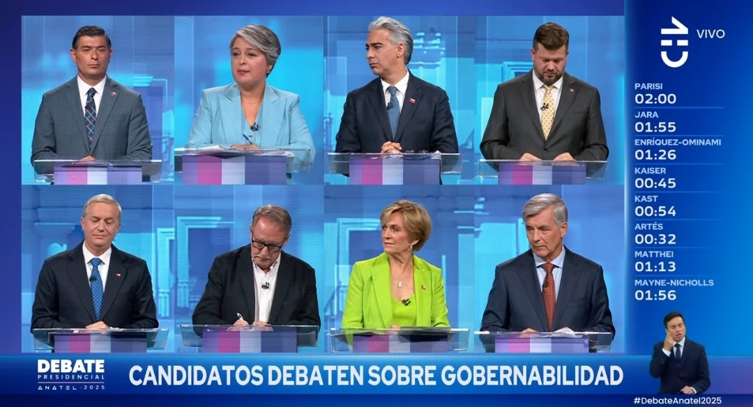 PuduElects's tweet photo. 💬 #DebateAnatel2025 | Jeannette Jara: "¿Ven que el candidato Kast no responde las preguntas que le hacen? Eso no sirve para ser presidente". https://t.co/HqYKklnN51