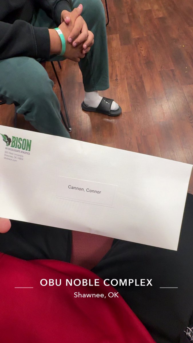 connor_cannon23's tweet photo. During the weekend I was fortunate to be able to go on a unofficial visit at Oklahoma Baptist University got to meet some coaches, players, and got to watch them compete versus Arkansas Tech thank you to Coach @JoeMitchell_29 for helping me with the opportunity
 @OBU_Football https://t.co/TrLGGcS4qO