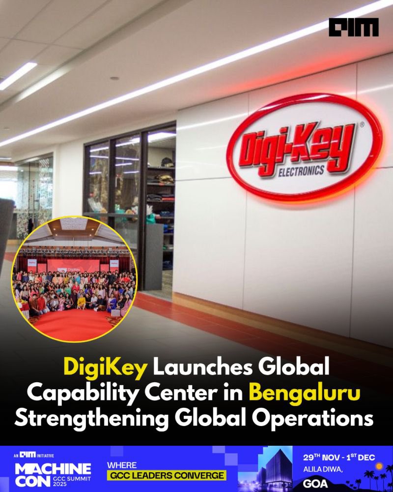Bangalorereal1's tweet image. 🚨Digi-Key Electronics, which offers the world’s largest selection of electronic components and automation products in stock for immediate shipment, has launched its first Global Capability Centre (GCC). The 30,000 sq. ft. facility in Bhartiya City, Bengaluru, India, was recently…
