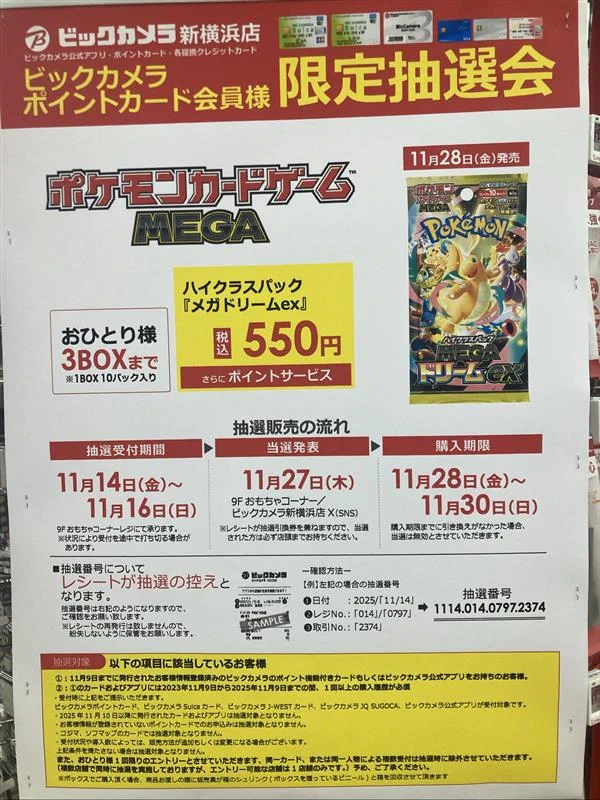 ビックカメラ新横浜店【公式】🐋パネル・名刺は9階💙営業10:00～21:00
