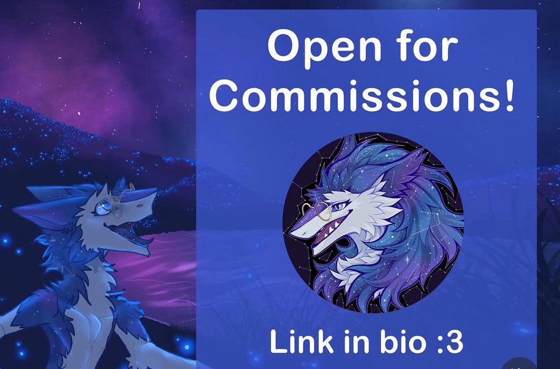 NebulaTheSergal's tweet image. Commissions are officially open! all info can be found in my Carrd, link in comments and my bio!