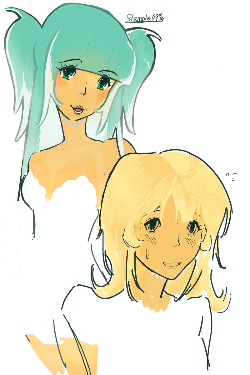 stample09's tweet image. Too lazy to finish right now
[Tags] #ocart #magicalgirl #sketch