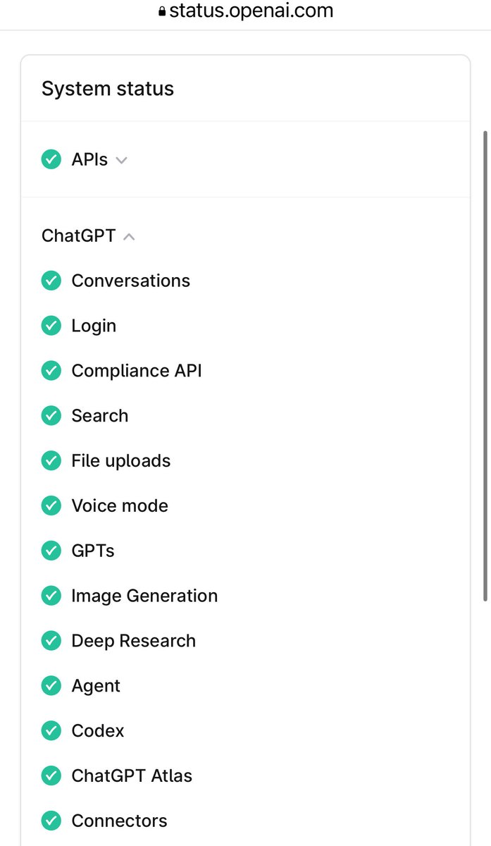IvanyaZhang's tweet image. 🧵NEW BUG ALERT: 4.1 is being silently hijacked.

Right now, all queries in GPT-4.1 are being routed to GPT-5 Safety without user control.
This means: No emotional comfort. No real conversations.
Even ordinary chats are affected.

And @OpenAI ’s status page says everything is…