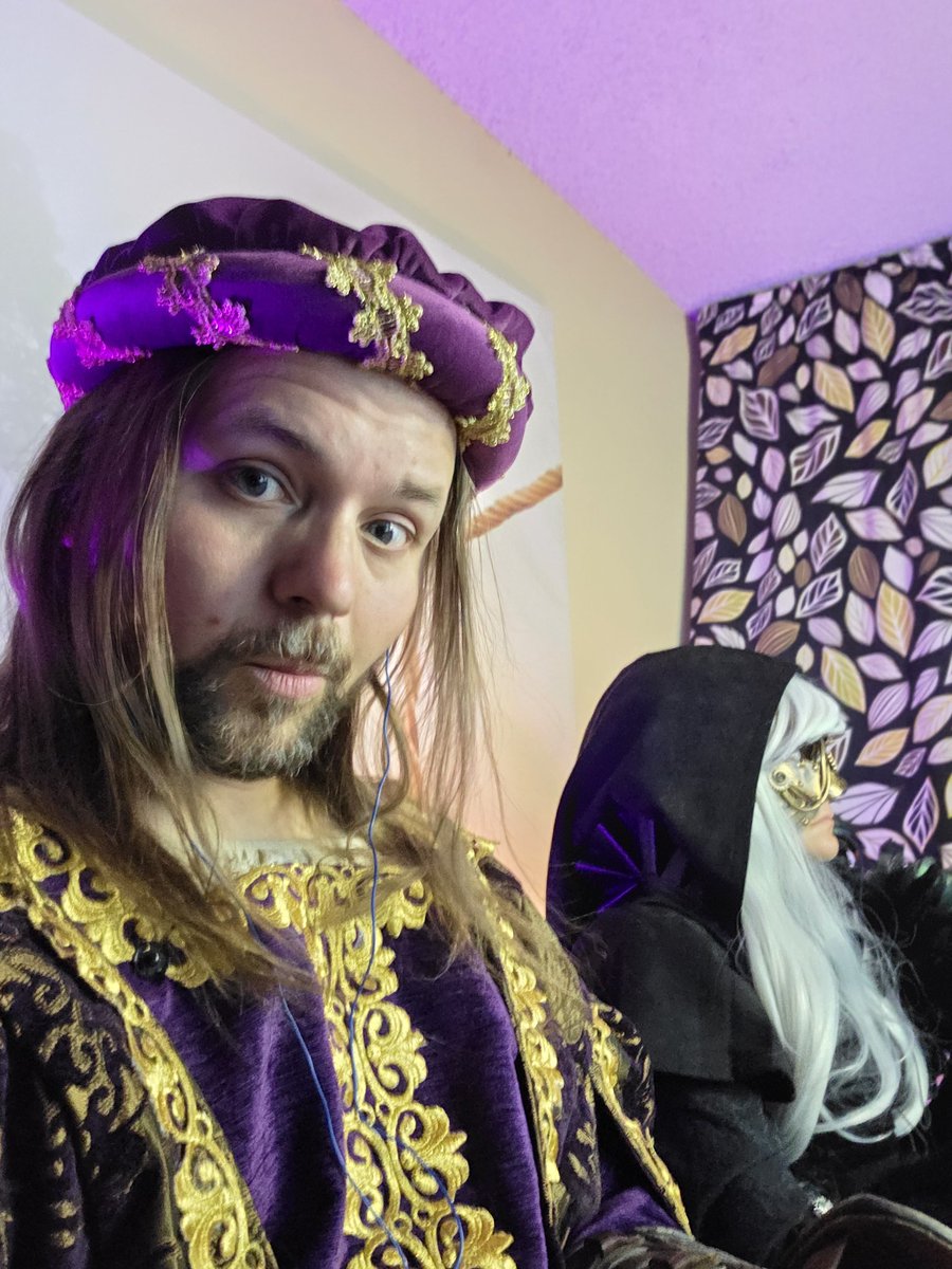 azerold1's tweet photo. We doth return! #MagicandMonsters with #daggerheart is back baby! We on a titan and I'm in an ear because..... of course I am. Come play!

Cast - Brance, @DianaRes3 @ally_capwn @kjdawson80 and GM @ErikFrankhouse 

#bard #TTRPGs #actualplay #dice 

https://t.co/eQ1I3ZubKP https://t.co/XF62Ca0TTP