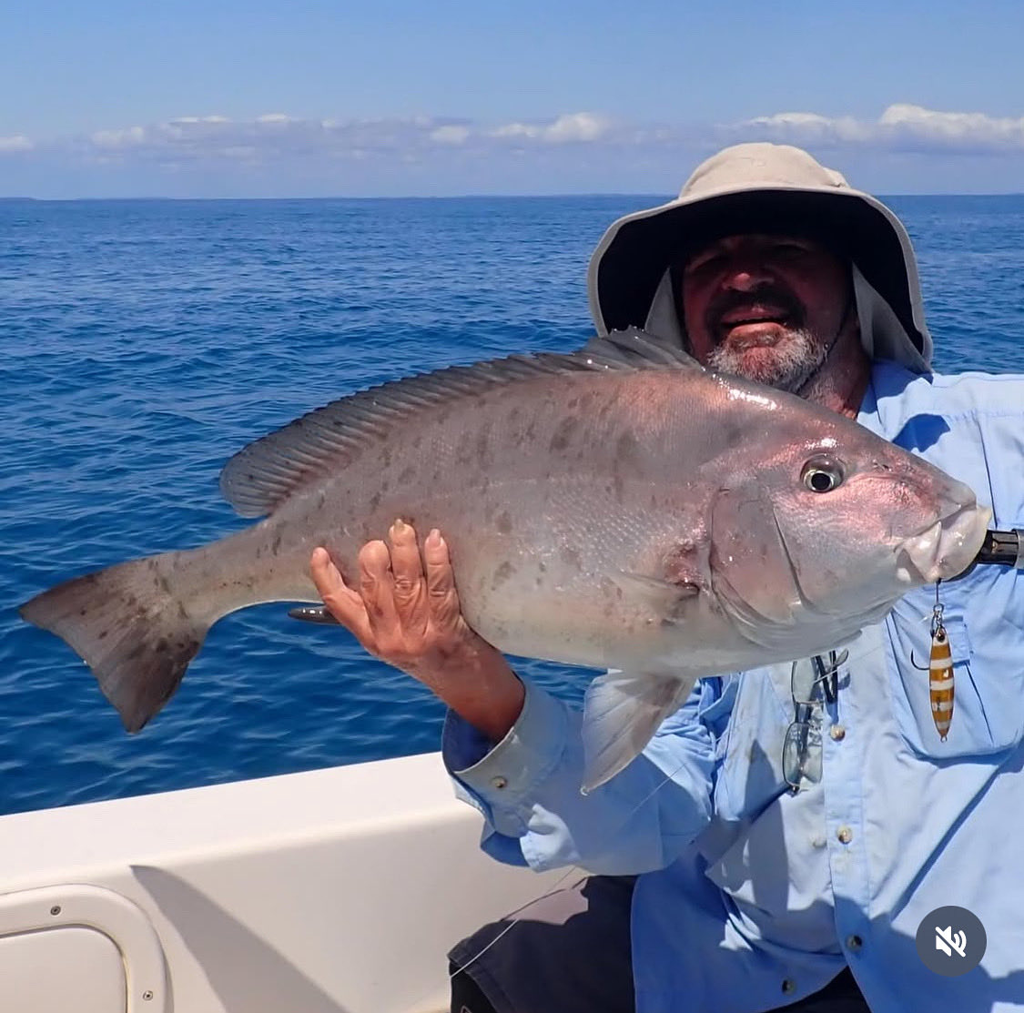 palms_global's tweet photo. Slow Jigging with Slow Blatt cast WIDE in QLD, Australia 🇦🇺
Lure: Slow Blatt cast WIDE 60g Zebra gold color(MG-547)
Cheers Tri !!
#palmsfishing #slowjigging #fishingaustralia #aussiefishing #ejtodd @ej_todd @palms_japan https://t.co/89aaZX2SNi
