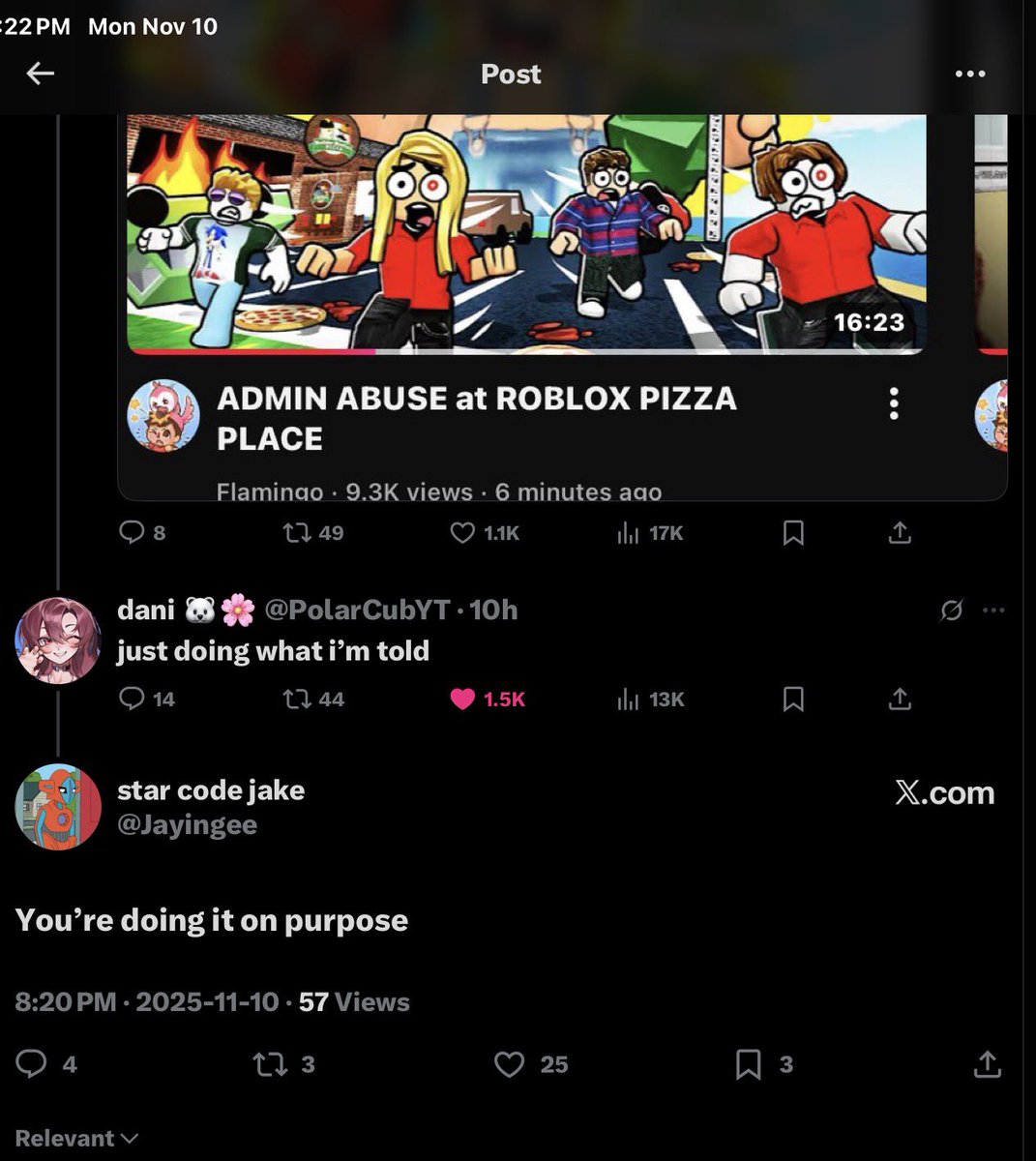 Rodent - team stardust @rodentgame - you looked really drawable Evil  Overlord Gabo @GaboVil... - 01 Jul Accidentally broke a mannequin foot 20  Vate Ozaki @OzakiVate Replying to @rodentgame good! - iFunny, image size:1071x1200