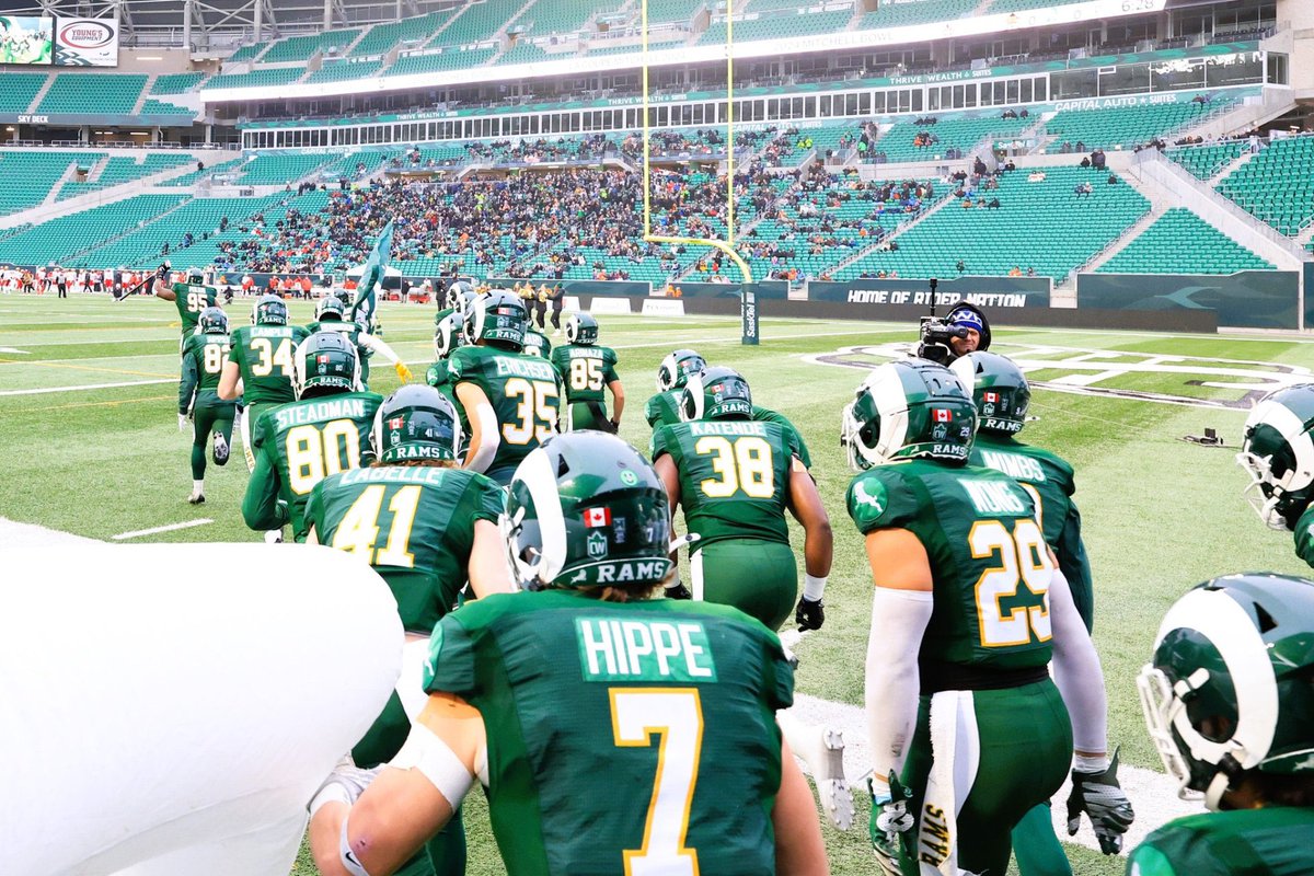 After a great conversation with <a href="/CoachMcConkey/">Mark McConkey</a>, I am blessed to have received my second U Sports offer from the University of Regina!