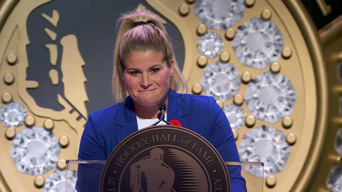 Hockey Hall of Fame Induction Speech from Brianna Decker 🎥: tsn.ca/nhl/video/2025…