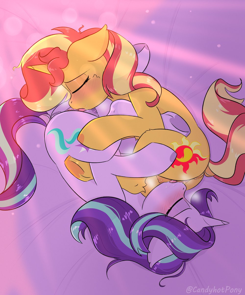 A night between students~❤️💜
.
.
#mlp #nsfw #Commission