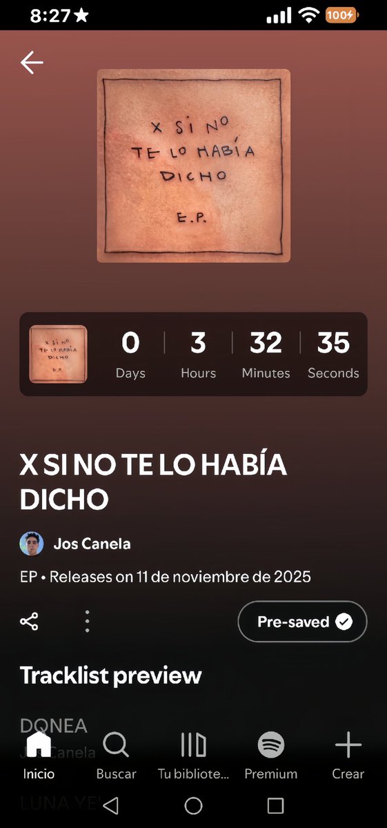 Keithydice's tweet photo. Después de tanto esperar… X SI NO TE LO HABÍA DICHO está apunto de llegar! 🤎 https://t.co/jY2TfVmb25