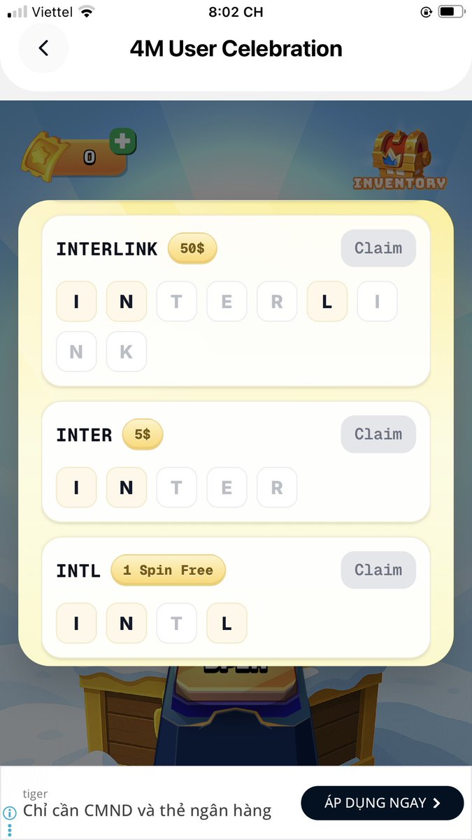 MziuLinh's tweet image. Attention everyone 🚨🚀
Important video about 4 Million users celebration rewards 💵 💰 

Watch this 📷 video

Code for spins : 0967068511

Don&apos;t forget to repost with a heart ❤️ in coment section.

Best wishes 🙏💵🚀 giúp em với

#interLink #ITLG #ITLX
#Rewards #usdt #TDR_now