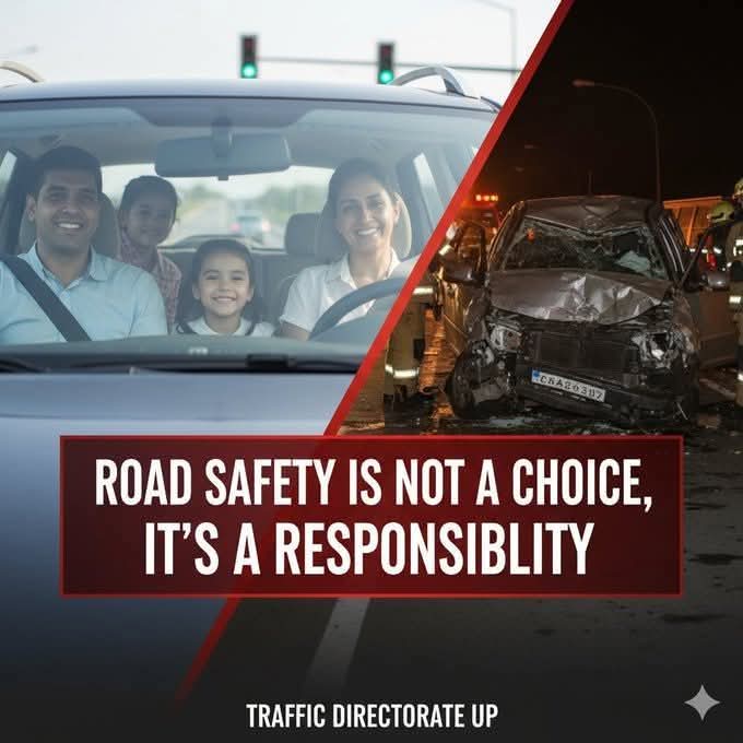 amanawasthi_AJS's tweet image. सड़क सुरक्षा का रखो ध्यान, तभी होगा सबका कल्याण।

तेज़ गति का रोमांच एक पल का, दुर्घटना का दर्द जीवन भर का।