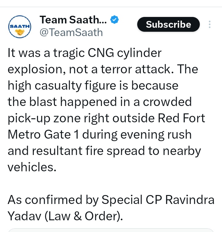 SadhaMaanus's tweet photo. The owner of this fack-check handle is Sushant Singh of Bollywood... The tweets from this account are  composed and posted by a muslim man.

See how the so-called fack-check handle is spreading fake news. 👇

#RedFortBlast
#IslamicTerrorism
#DelhiUnderAttack https://t.co/RegHZGWeQ9