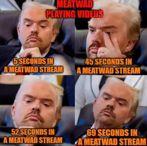 Bossmoney8444's tweet image. #meatwad live but playing boring videos #bottomline #maga #cult