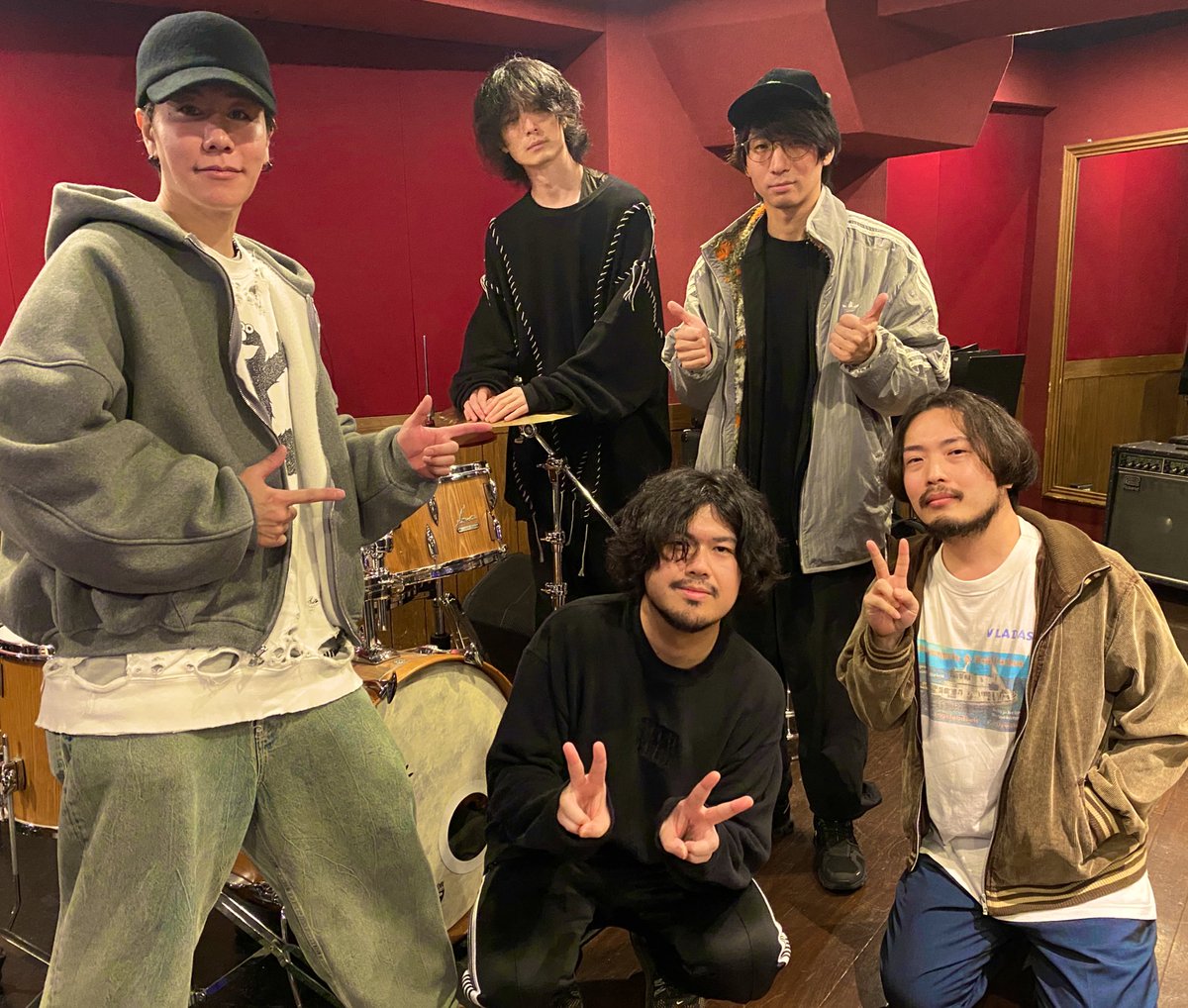 昨日はチーム自主休講リハでした お楽しみバンドすぎ、 オーキー