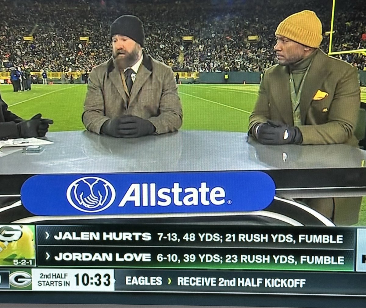 These guys are out here playing the game of their lives