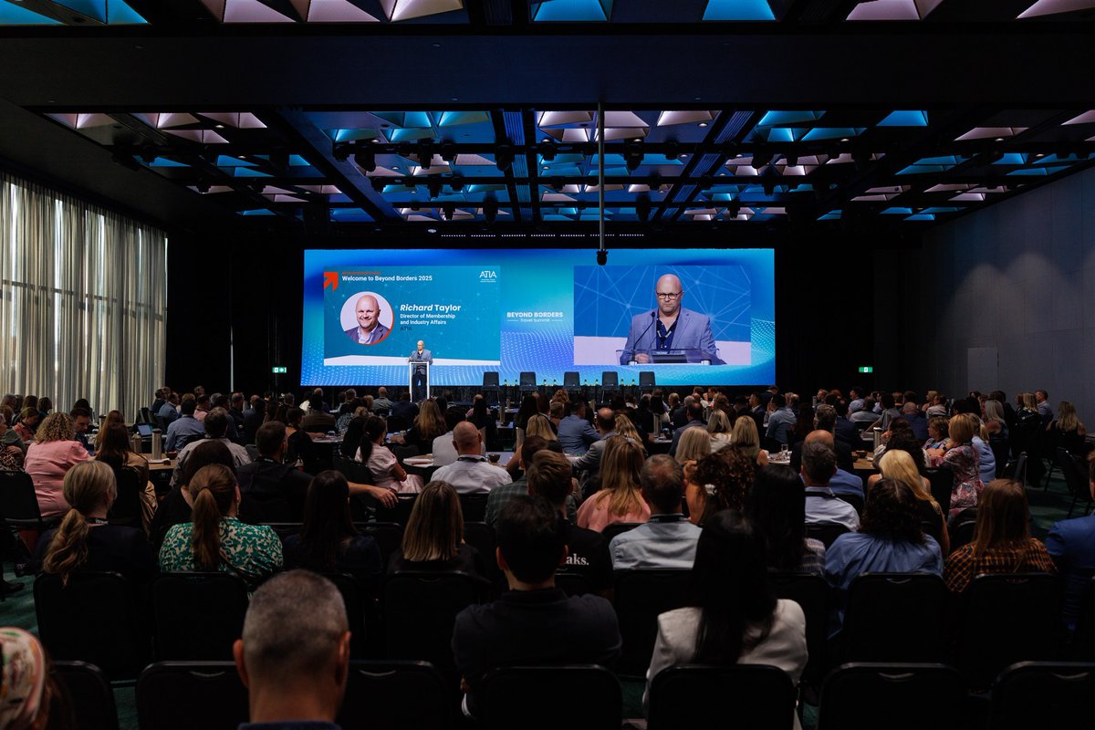 AVPartners's tweet image. Beyond Borders 2025 | The Star Brisbane

AVPartners proudly delivered production for the sold-out Beyond Borders Travel Summit, hosted by ATIA.

Powerful panels, big ideas + honest conversations shaping the future of travel.

 #AVPartners #BeyondBorders2025 #EventTechnology