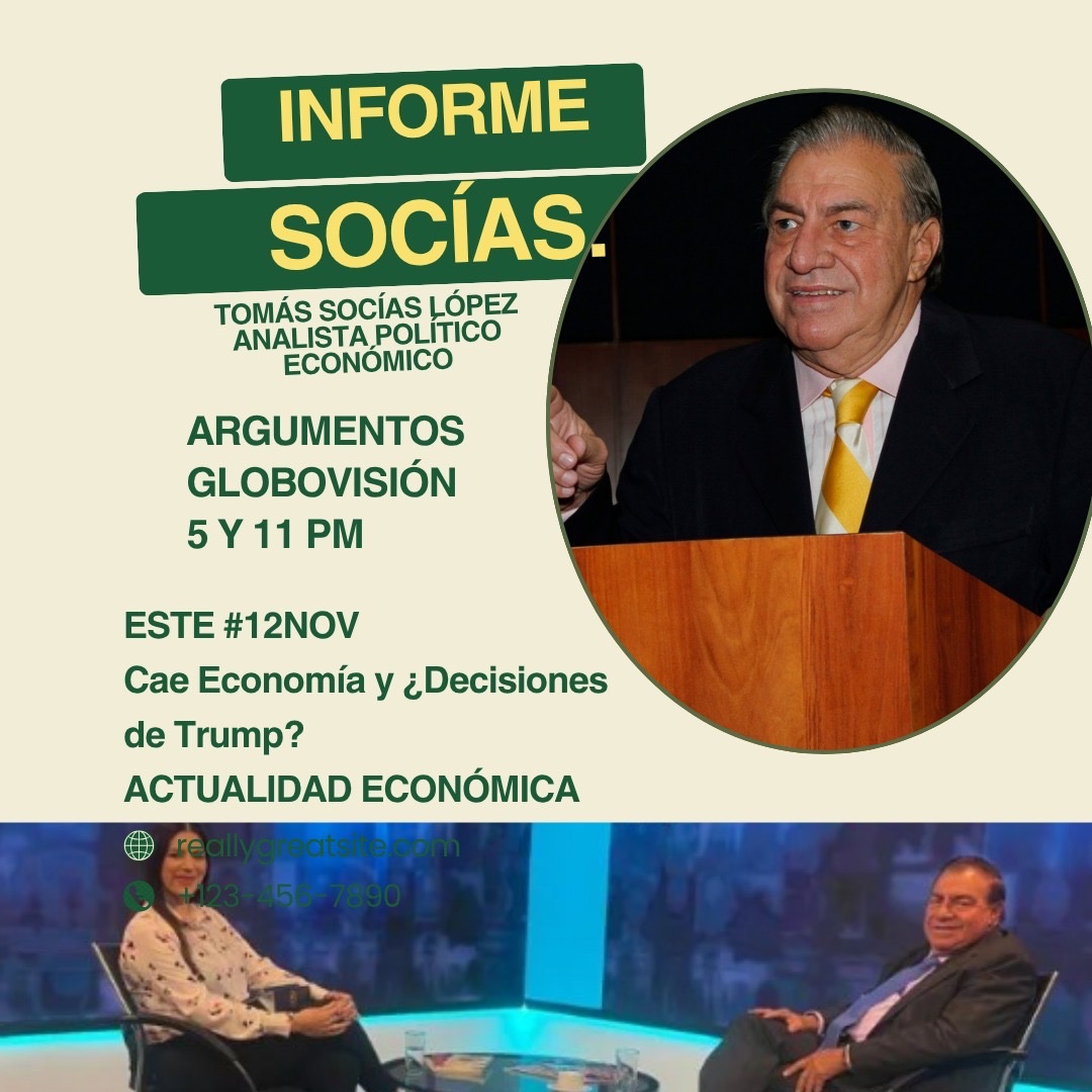 #InformeSocías Estaré conversando sobre las tensiones entre Estados Unidos y Venezuela, así como la situación de la caída en la economía nacional en <a href="/globovision/">Globovisión</a>  

Fecha: lunes 10 de noviembre
Hora: 11:00 pm

#Caribe #EEUU #EconomíaVenezolana #Economía