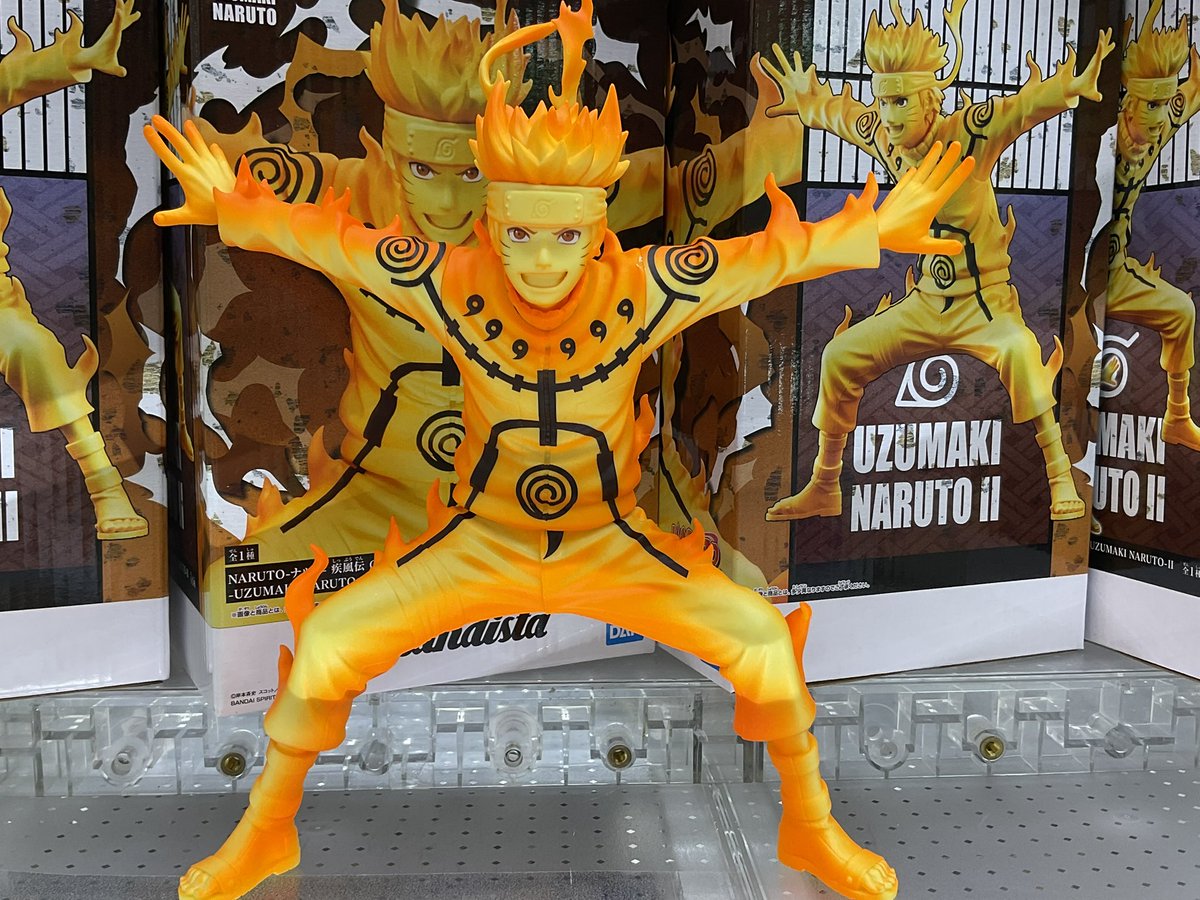 NARUTO Grandista うずまきナルト 九尾チャクラモード 20点 新景品