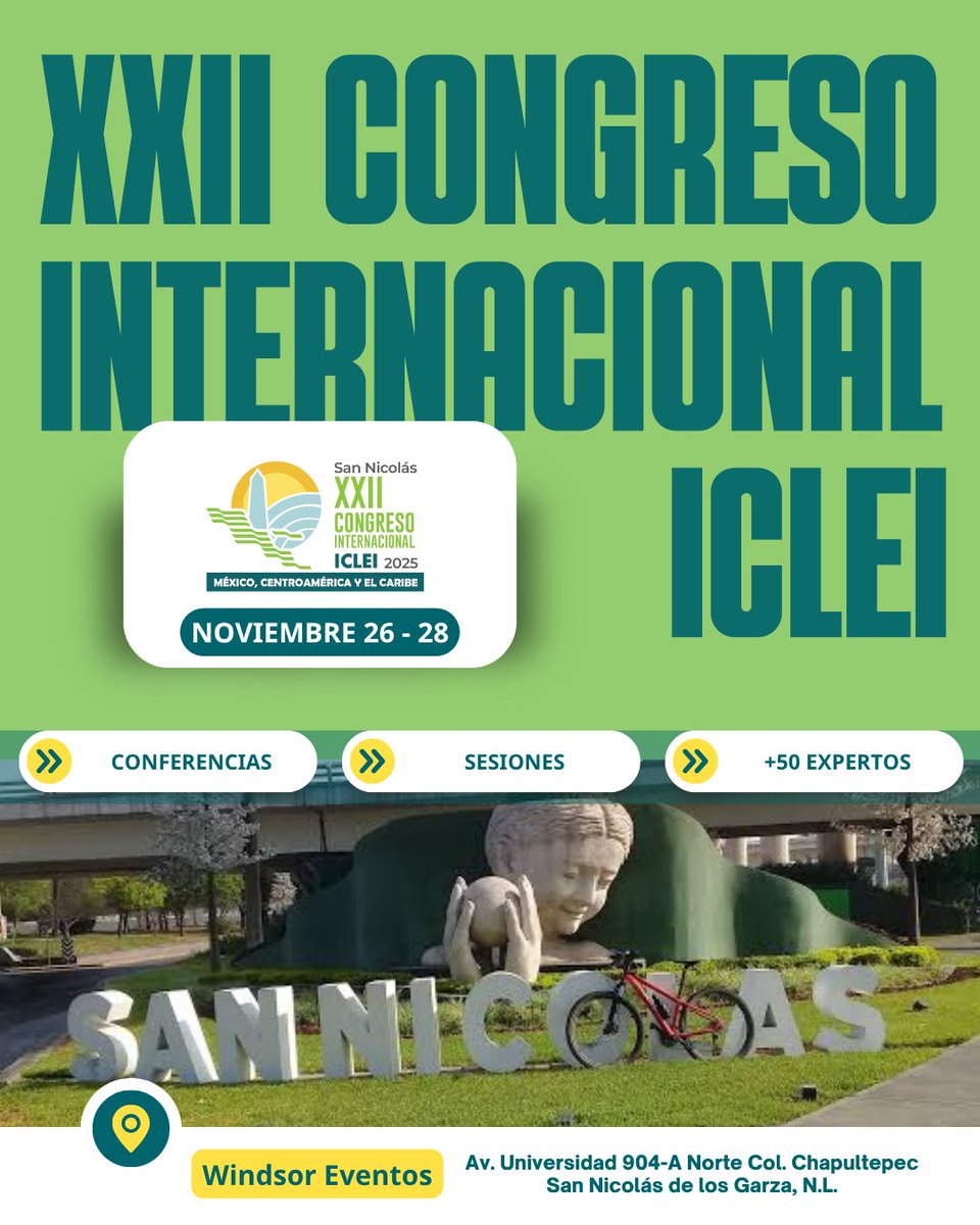 ICLEI - México, Centroamérica y el Caribe tweet media