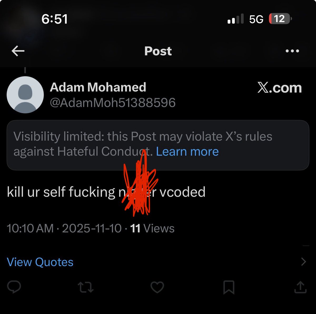 VcodedDev's tweet image. wasn’t even talking to bro LOL