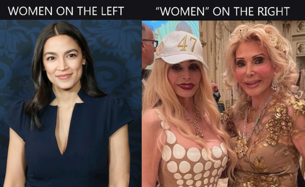 And they want to lecture us on what a woman is.