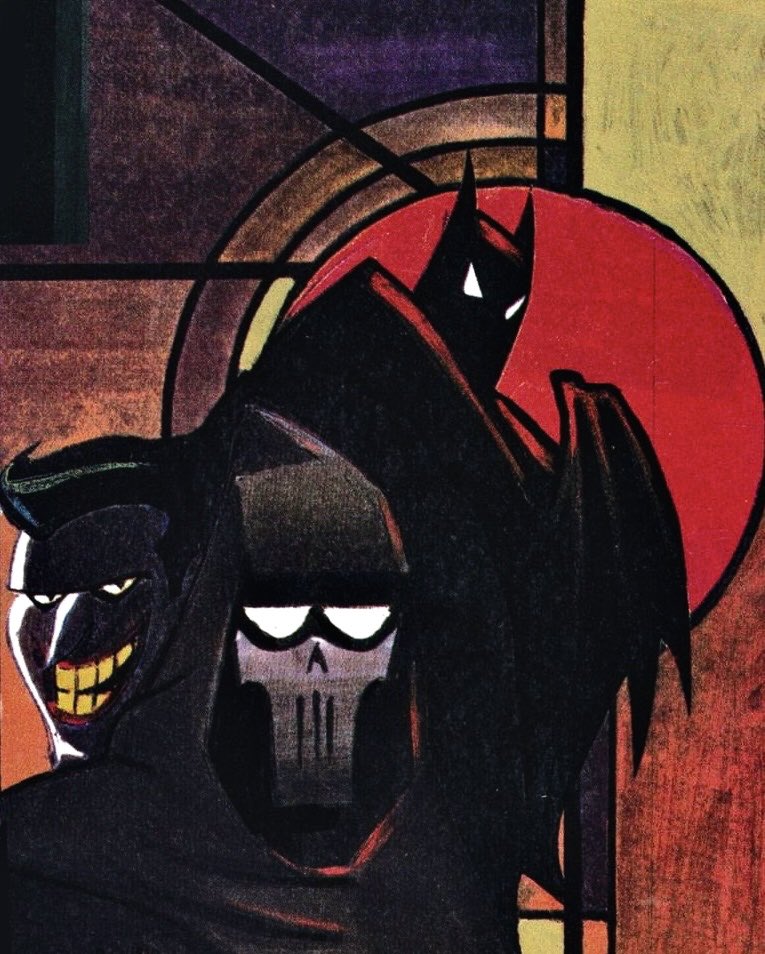 batmancurated's tweet photo. batman mask of the phantasm early concept art by todd a. winter https://t.co/pJwyXtovsv