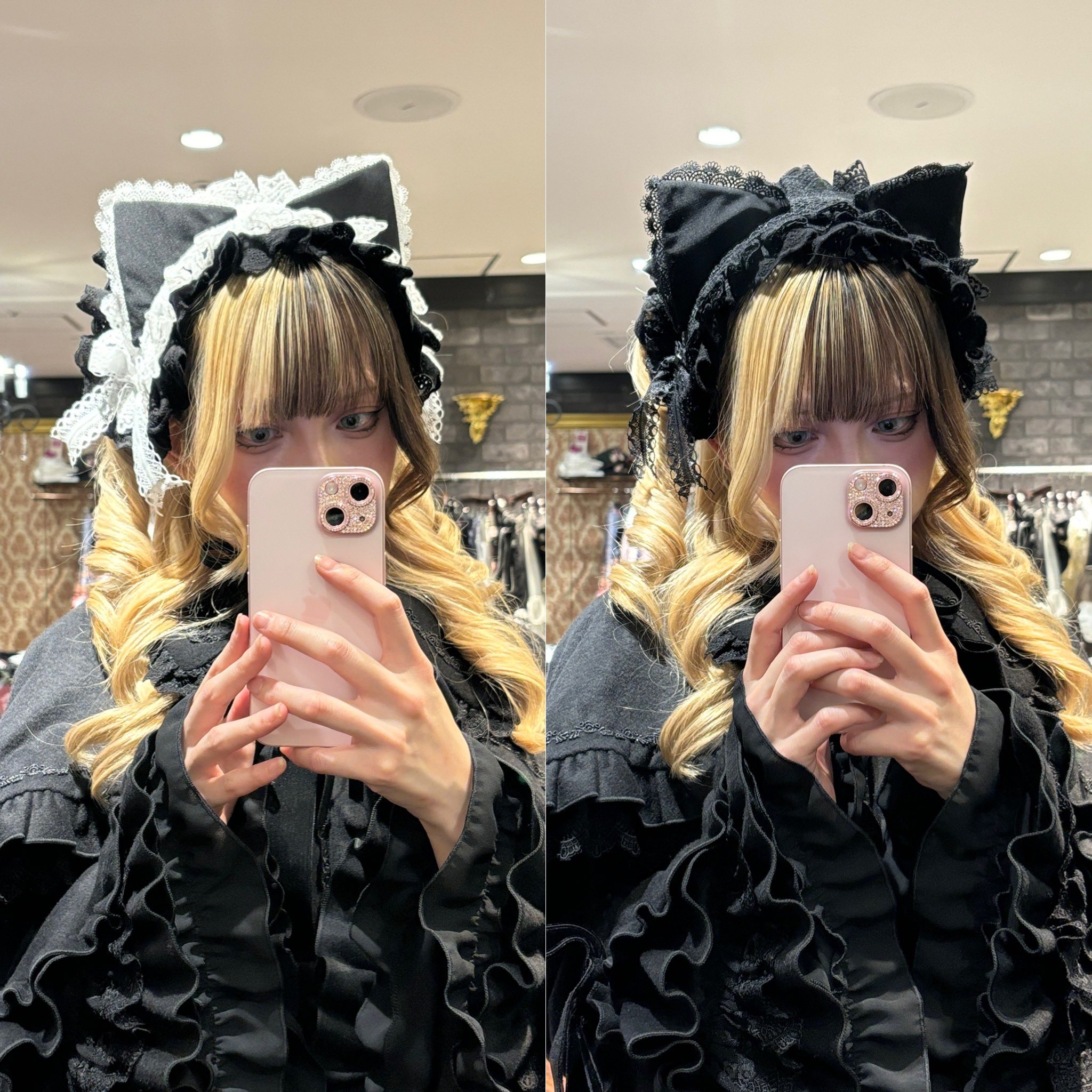 み*と様 Irisbijoutier アイリスビジュティエ ヘッドドレス　ベロア G5cSmdUaYAARdtM.jpg:large