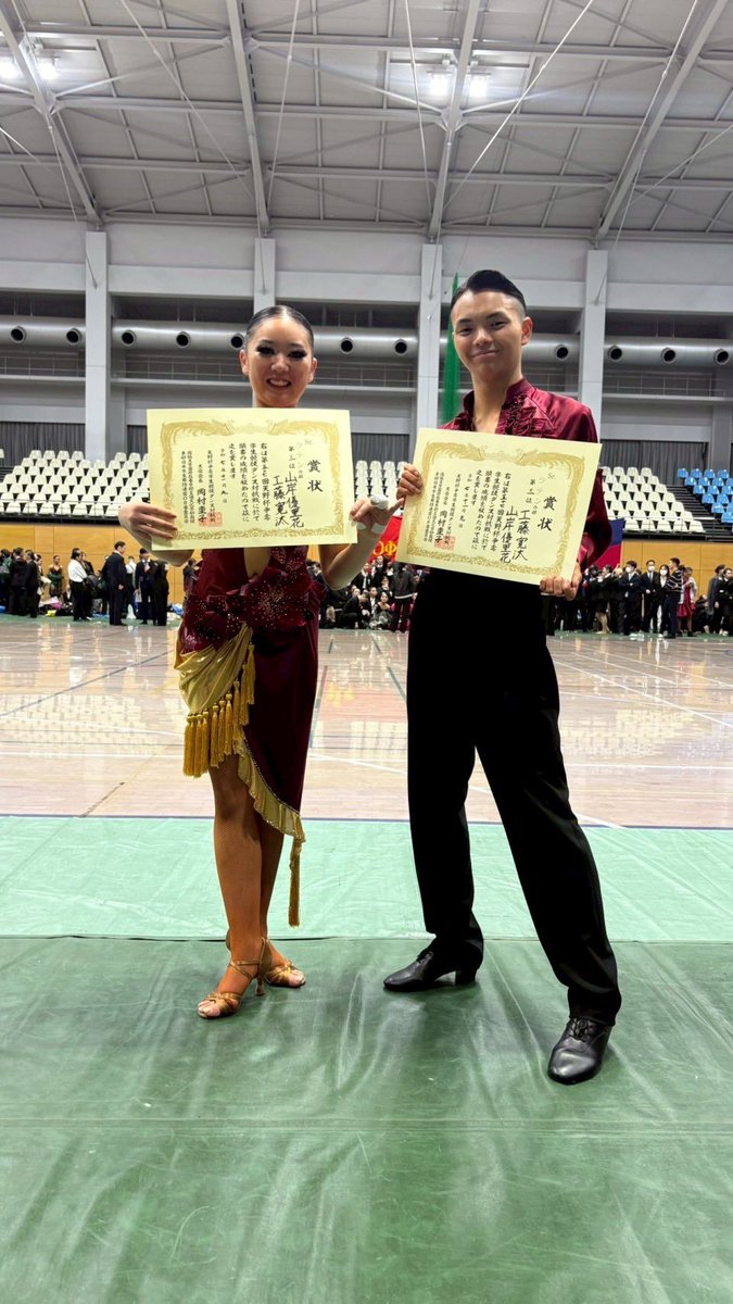 天野杯2025
弟子カップルがやってくれました！✨

🏆優勝　バシポン
🥉第3位　ガスメデュ

2組ともおめでとう！👏👏
Good job!!