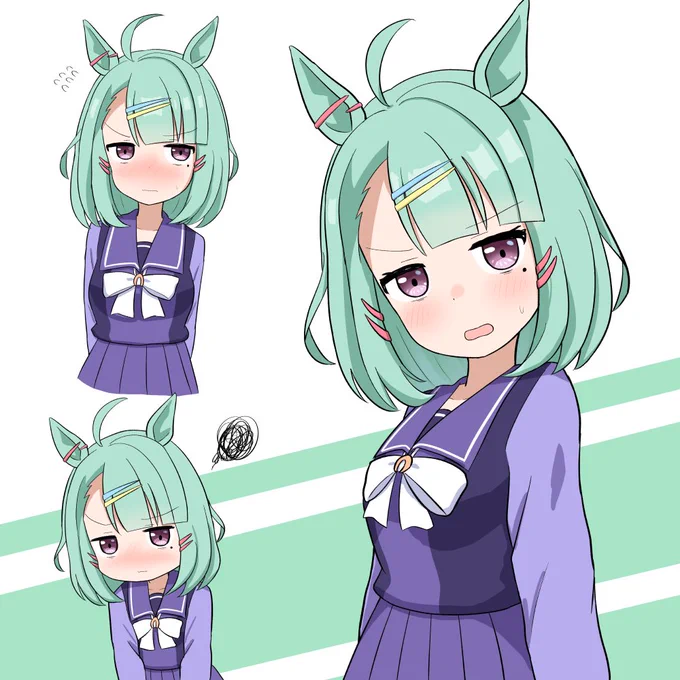 ライツ博士に制服を着せようのコーナーです