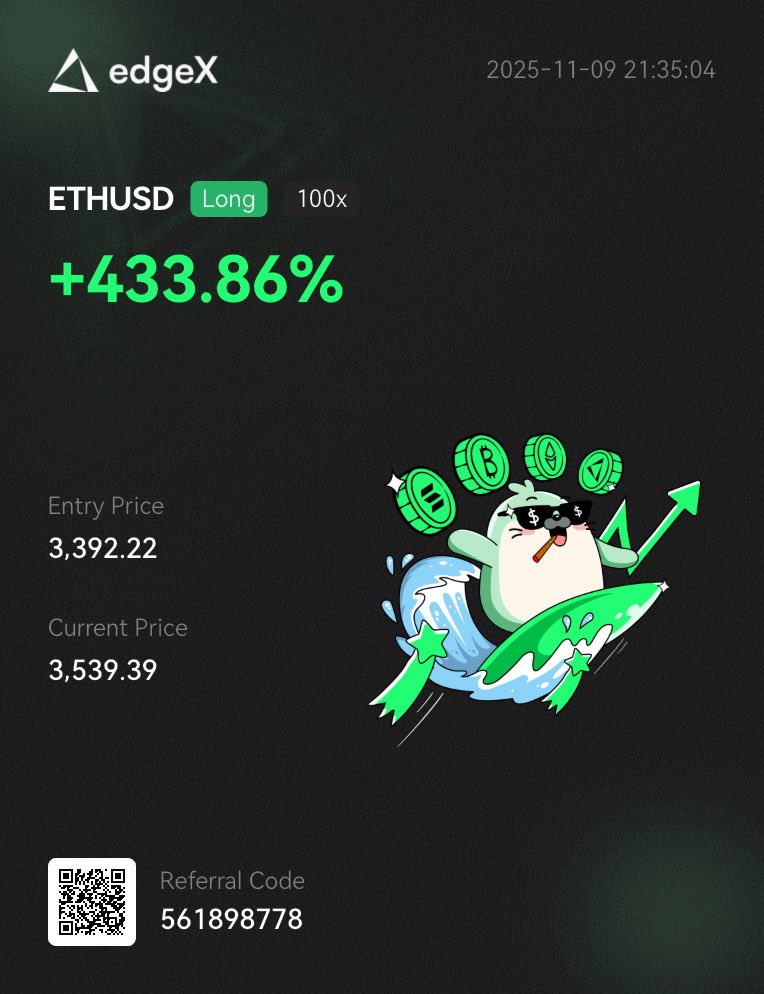 79Aliba_ba's tweet image. GM @edgeX_exchange

Just a few words about #edgeX_exchange today

E: Empower
→ Empower users to control their own assets.

D: Decentralize
→ All transactions are transparent, no one can interfere.

G: Grow
→ Community grows together, shares opportunities.

E: Experience
→…