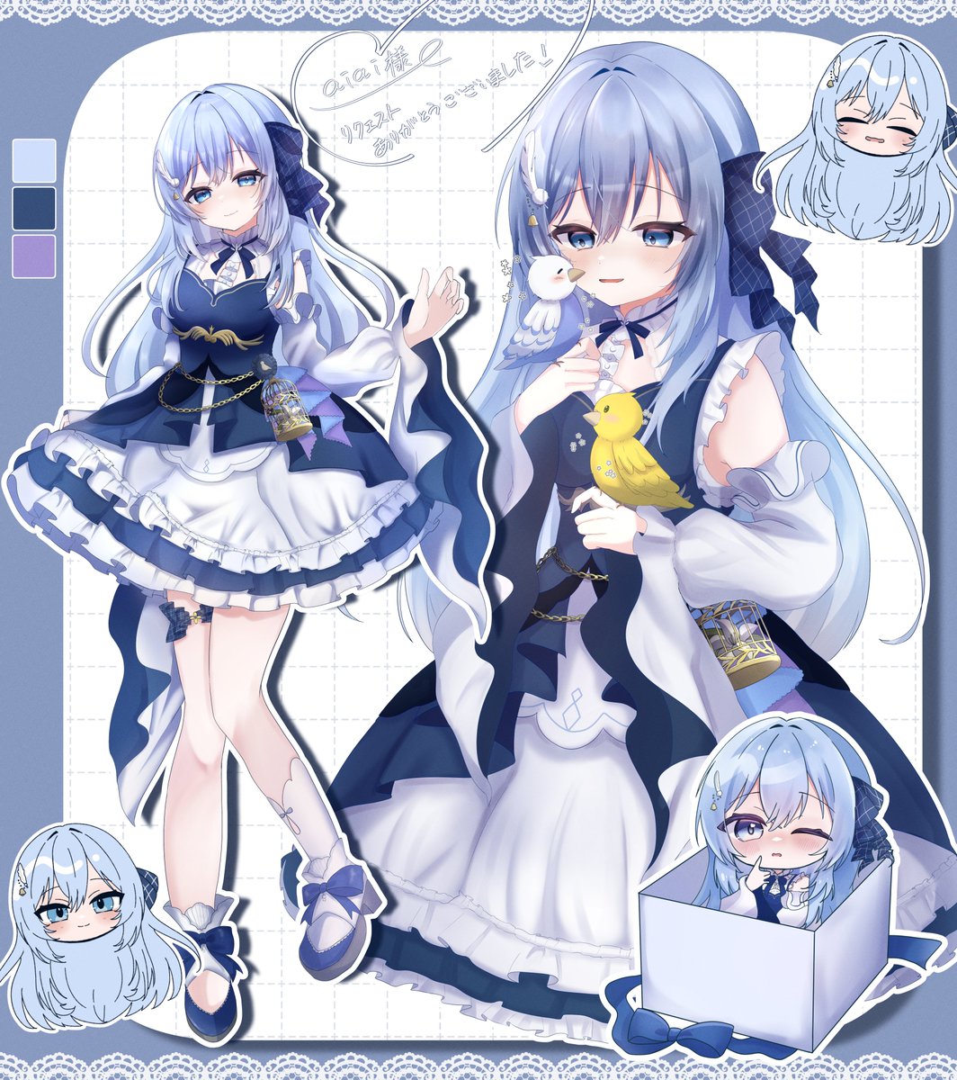 #とりももアート #fanart 
VTuber鳥宗ももさんのファンアート✌️

今回はとっても清楚なももさん！
いつも楽しい配信ありがとね！！
( •◡-)♡♡♡

こよいね先生
かわいいももさんをたくさん描いていただきありがとうございます！
またよろしくお願いいたします🫡

各リンク先はリプ欄へ↓