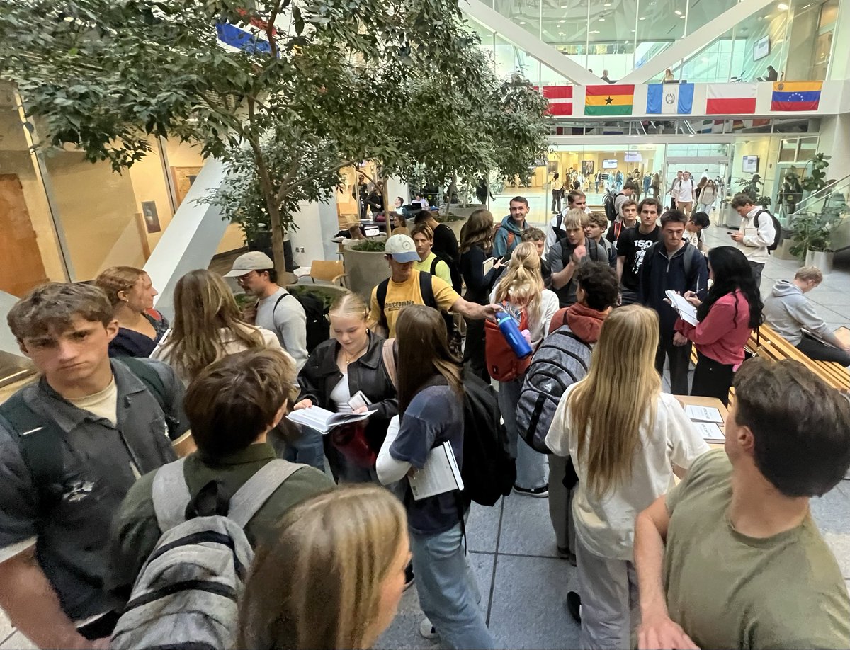 I’ve never regretted the times I show up. ✨
I wasn’t feeling great this morning, but I’d committed to speak in two classes at <a href="/BYU/">BYU</a> at for the <a href="/BYUMarriott/">BYU Marriott School of Business</a> — so I forced myself out of bed and showed up.  I’m very grateful I did. I left feeling inspired by the amazing students and