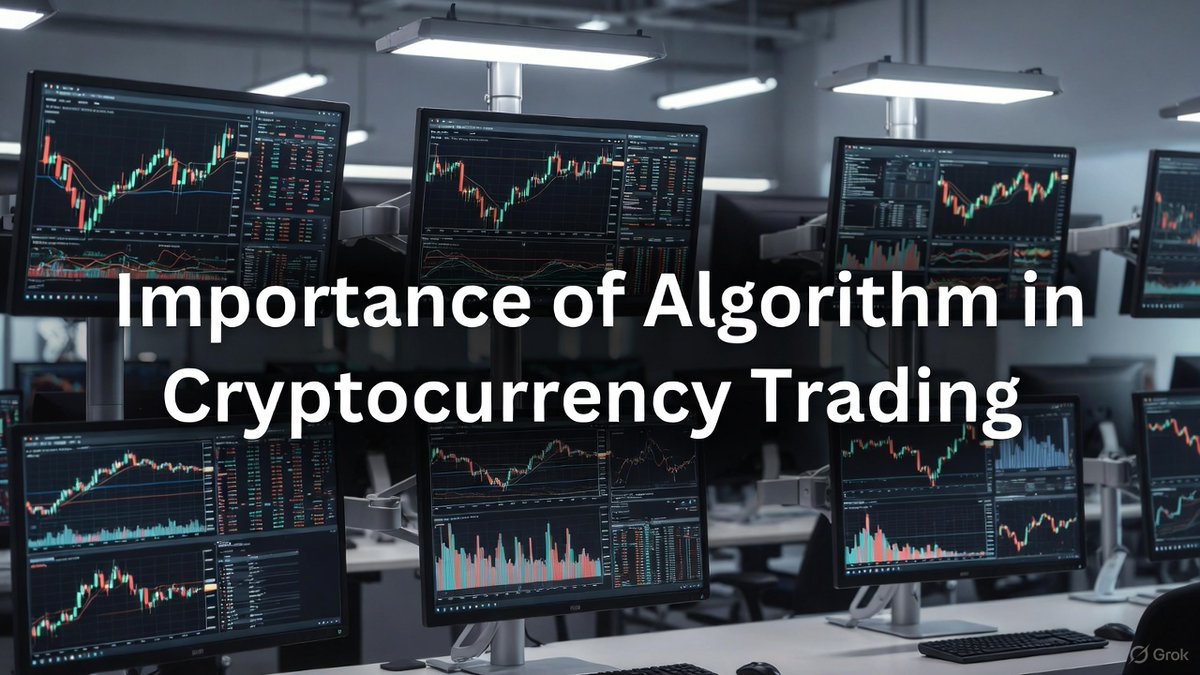 Algorithms play a crucial role in crypto investing 🤖📊 They analyze vast  market data, identify trends, and execute trades faster than any human  could—helping investors make smarter, data-driven decisions in a volatile
