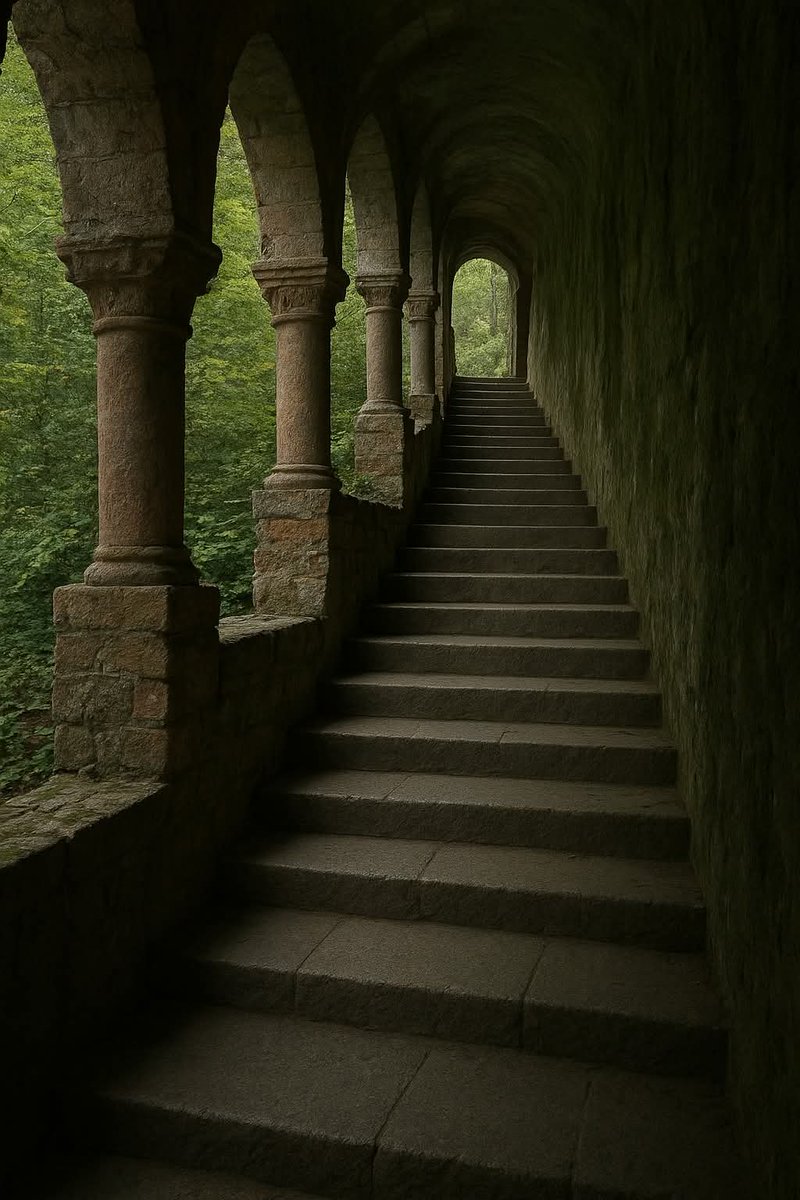 SexxxoSentido's tweet image. En las entrañas de la sagrada montaña, 
donde el musgo reza 
y el incienso, 
cenizas de una llama; 
Shyam subió los peldaños de piedra, buscando en el cielo, 
la voz de su madre.
Cada escalón, un conjuro de duda, cada arco, un portal del ayer.
Sus botas clamaban al Cielo, con…