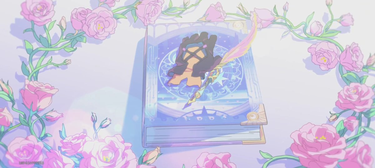 #オンパロス  #崩壊スターレイル 
Ver3.7ありがとうございました。
今回も泣きました🥹
いつもスタレの物語が終わった後は
しばらく余韻が抜けないです。

たくさんの物語を綴ってくれて
ありがとう、キュレネ📖✍🏻💫
そして、おやすみ📙🌿.∘

"また明日"

どうか、遠い世界でも
笑っていますように。