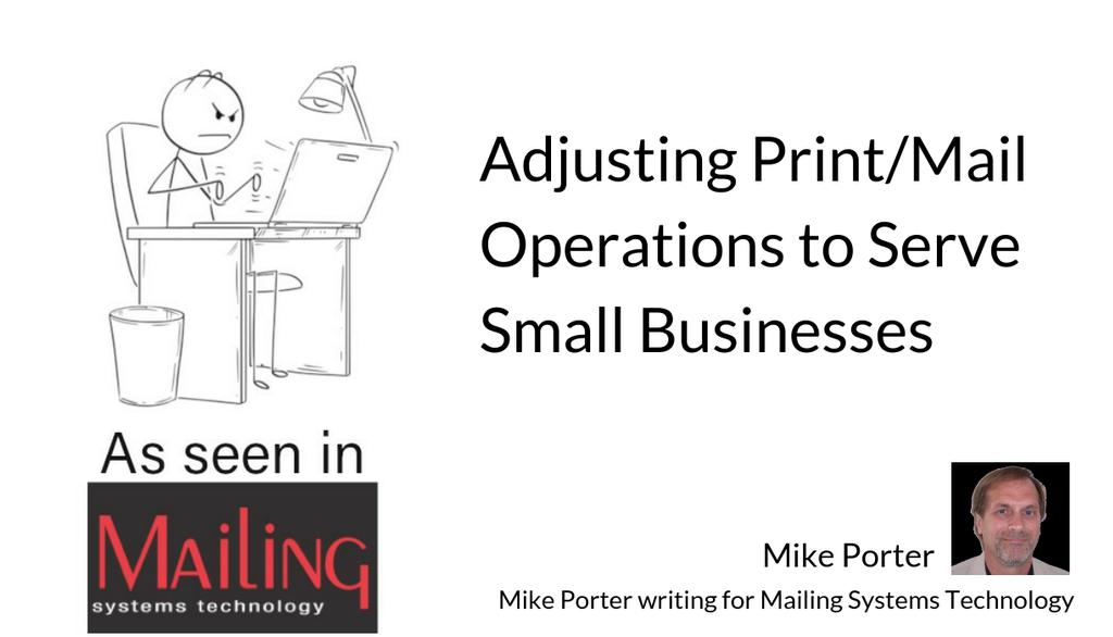 PMCmike's tweet image. Smaller businesses may demand shorter print runs and faster turnaround, which print/mail service providers can accommodate with flexible production schedules.
Read more 👉 lttr.ai/Ak2Rw

#Mail #MailingSystemsTechnology #InTheTrenches