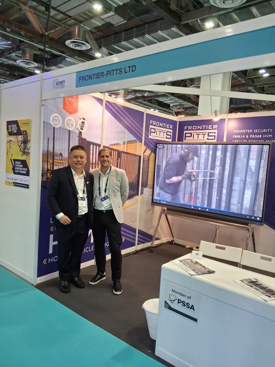 FrontierPitts's tweet image. Today! 

Frontier Pitts is exhibiting at the @TSE_Asia at the Sands Expo &amp;amp; Convention Centre, Singapore 🇸🇬 

📍Stand 1934 Hall B

tinyurl.com/yc495zk9

#TSEA2025 

#HVM #IWA14 #PAS68 #LPS1175 #Gates #Barriers #Blockers #Bollards #Turnstiles