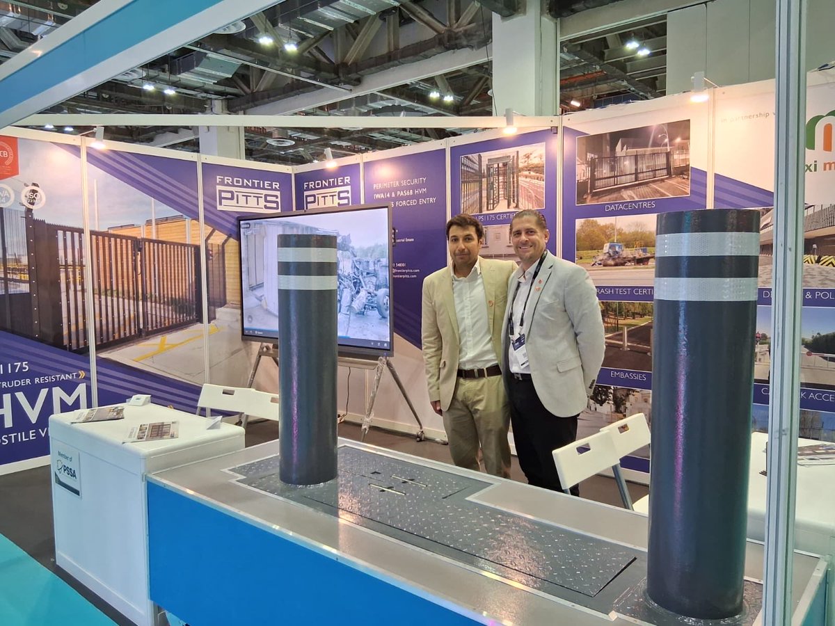 FrontierPitts's tweet image. Today! 

Frontier Pitts is exhibiting at the @TSE_Asia at the Sands Expo &amp;amp; Convention Centre, Singapore 🇸🇬 

📍Stand 1934 Hall B

tinyurl.com/yc495zk9

#TSEA2025 

#HVM #IWA14 #PAS68 #LPS1175 #Gates #Barriers #Blockers #Bollards #Turnstiles