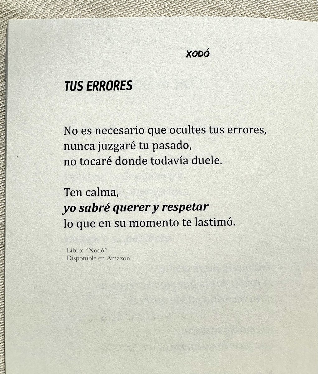 Libro: “Xodó” 📕