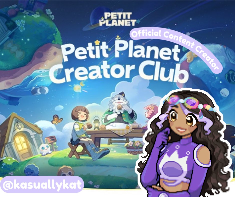 I’m happy to share that I am now an official content creator for #PetitPlanet. A life/sim set in the cosmic space made by HoYoverse. I’m looking forward to dive into the coziness test as we explore all of what this game has in store! 

Catch me live this week on Tuesday and