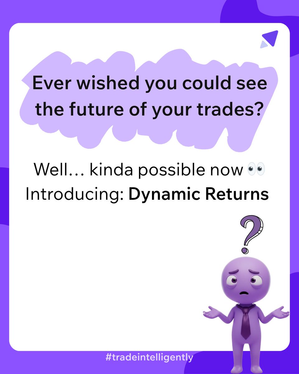 tradomateOne's tweet image. Ever tried predicting the market with gut feeling?
Yeah… how’s that going? 

Now try Dynamic Returns - actual data that tells you what would’ve worked (so you don’t cry later) - 1/2

#tradomate #dynamicreturns #tradeintelligently