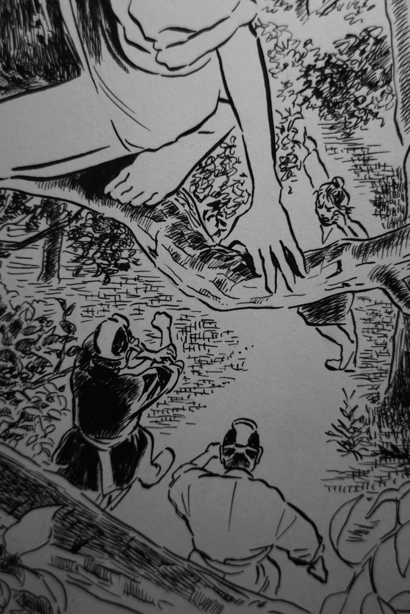 emg1993's tweet image. __《告状》｜原创手绘，尺寸A4