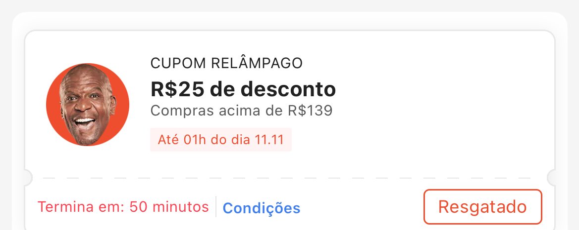 🧡 CUPOM SHOPEE

— R$ 25 off em compras acima de R$ 139

🔗ative aqui: s.shopee.com.br/7Kp42SZfdh