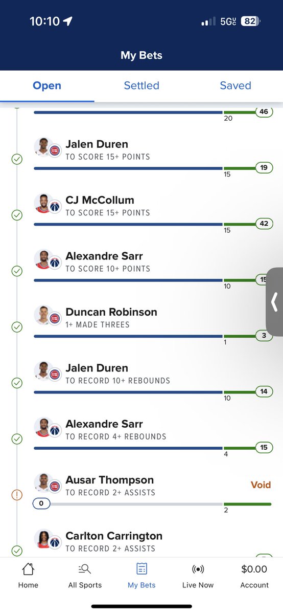 ImOnlyJayden's tweet image. ive been loving this basketball season hit a mf 20 leg i ran one with unders as well but pistons game went over