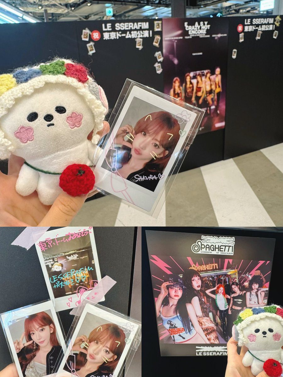 LE SSERAFIM EASY CRAZY HOT ニット Lサイズ トレカ付 新品LE SSERAFIM
