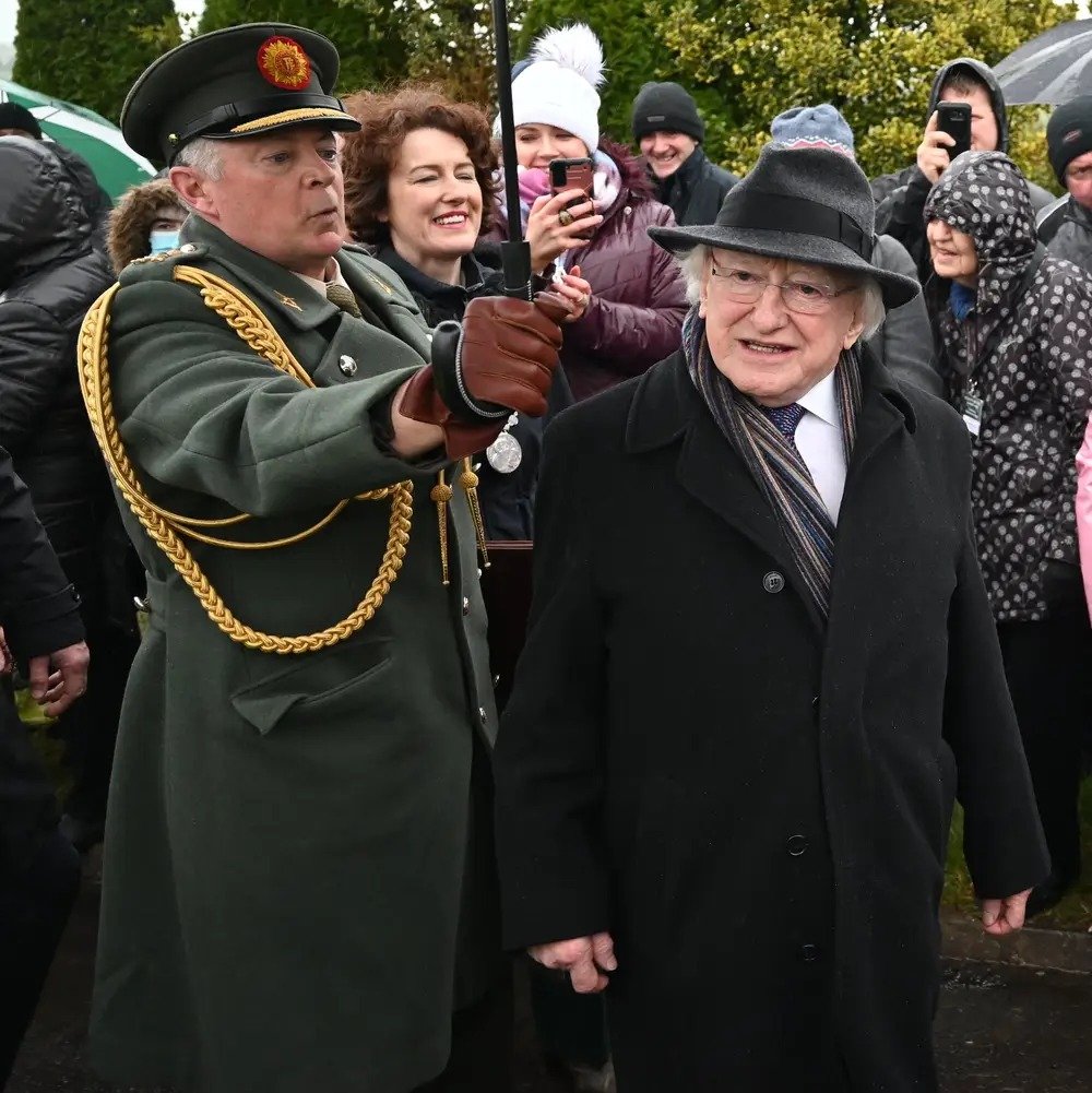 BrendanOConnel's tweet image. Go raibh maith agat Uachtarán na hÉireann  #MichaelDHiggins @PresidentIRL #Clonmult2022