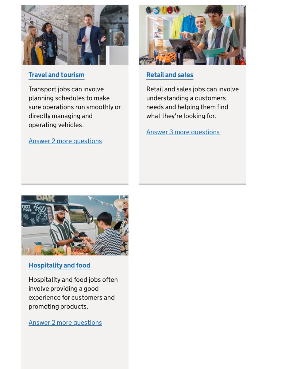 Every aptitude test I’ve taken since secondary school has told me Im suited to retail and hospitality. Am I cooked? (Yes, I have no ambitions thats why I keep taking aptitude tests)